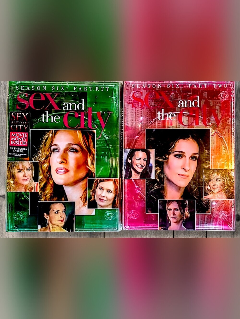 Sex and the City - Season 6 Part One & Two *NEW SEALED JEWEL CASES* 2004 Release